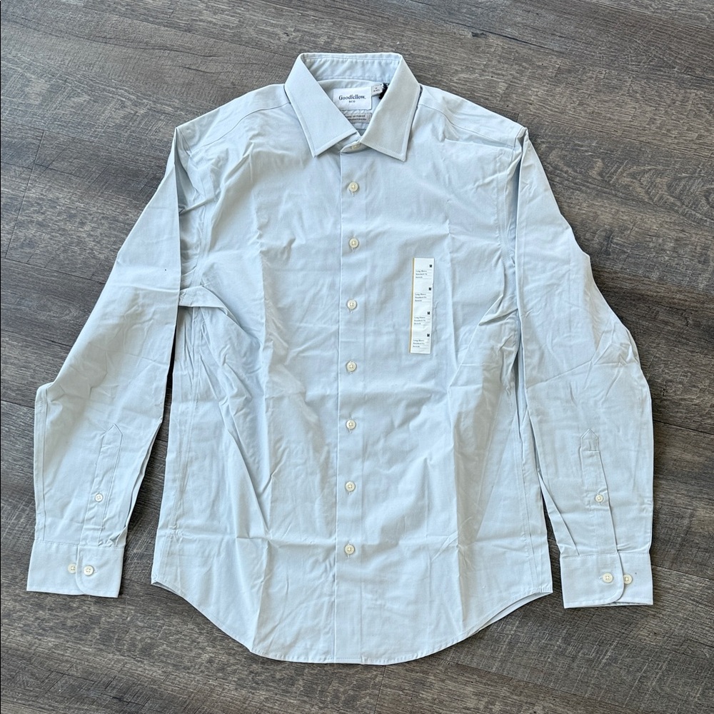 Goodfellow & Co Sky Blue Dress Shirt, Men’s M
